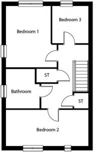The Loxley - First Floor Plan